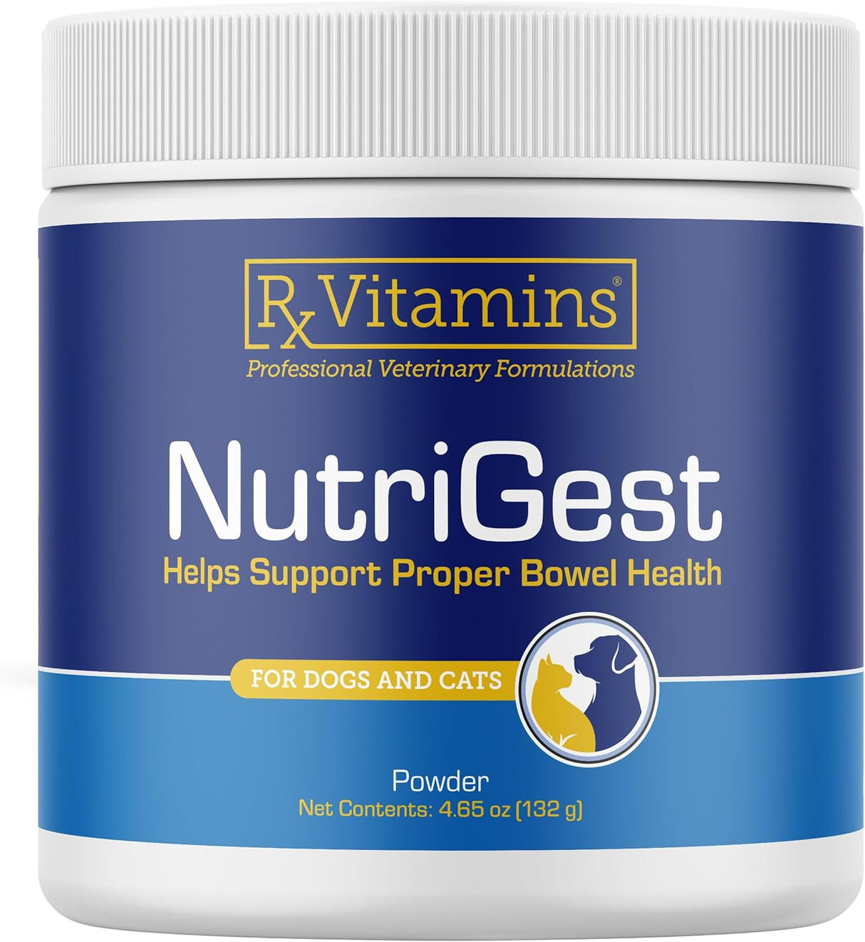 Rx Vitamins NutriGest Dog Probiotics for Digestive Health 132Gr.