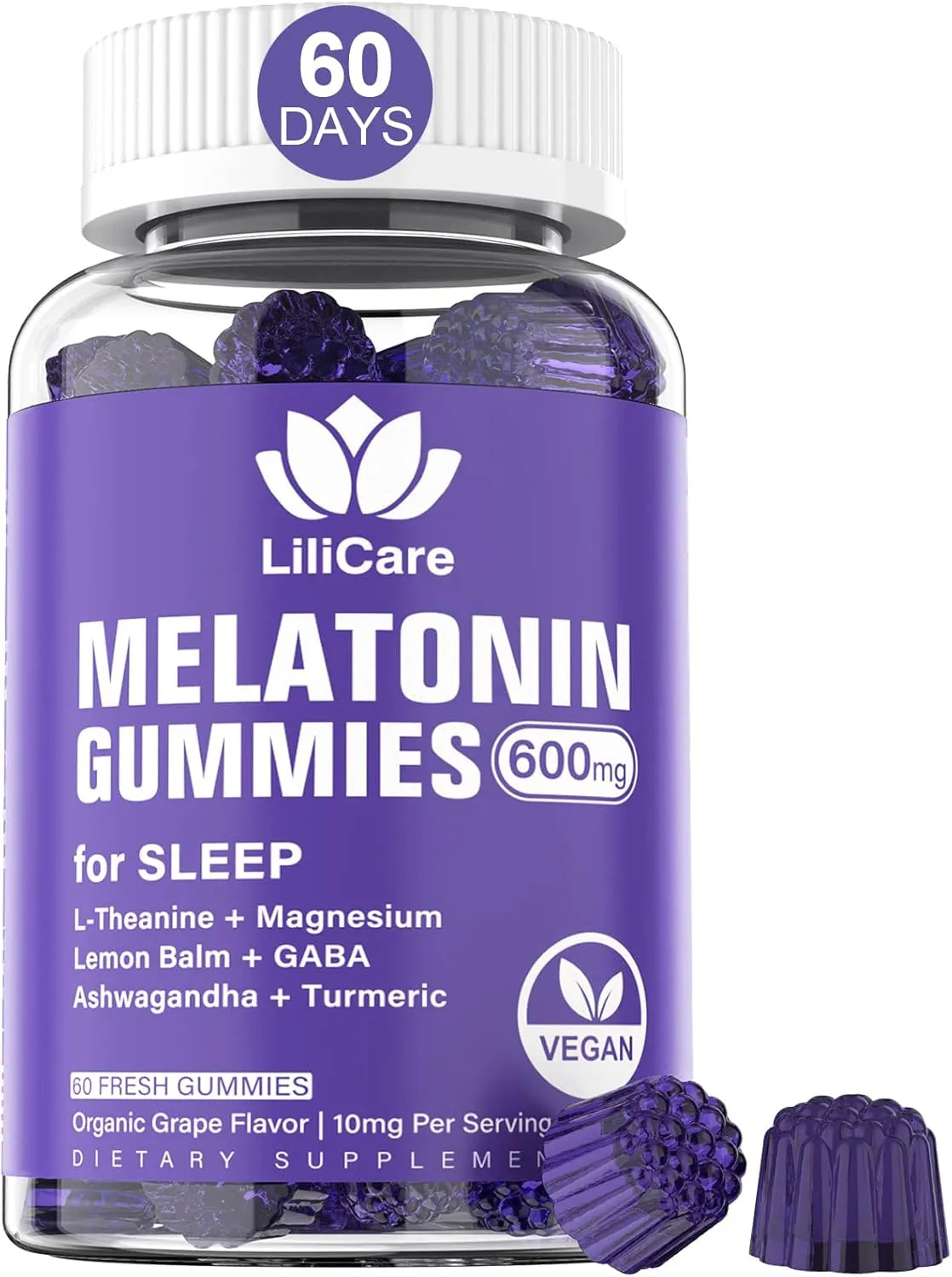 LILICARE - Lilicare Melatonin 10Mg. 60 Gomitas - The Red Vitamin MX - Suplementos Alimenticios - {{ shop.shopifyCountryName }}