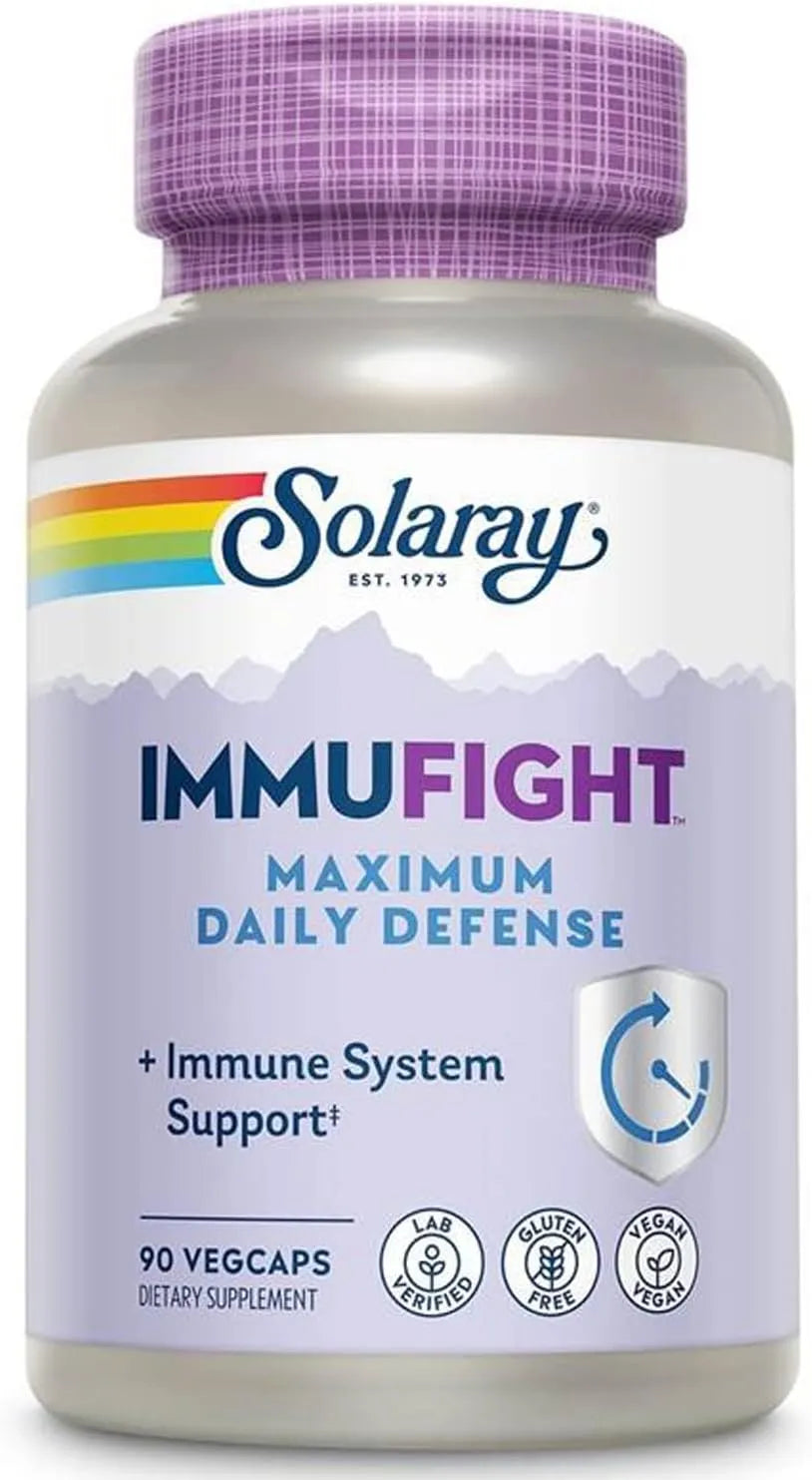 SOLARAY - SOLARAY Immufight Maximum Daily Defense 90 Capsulas - The Red Vitamin MX - Suplementos Alimenticios - {{ shop.shopifyCountryName }}