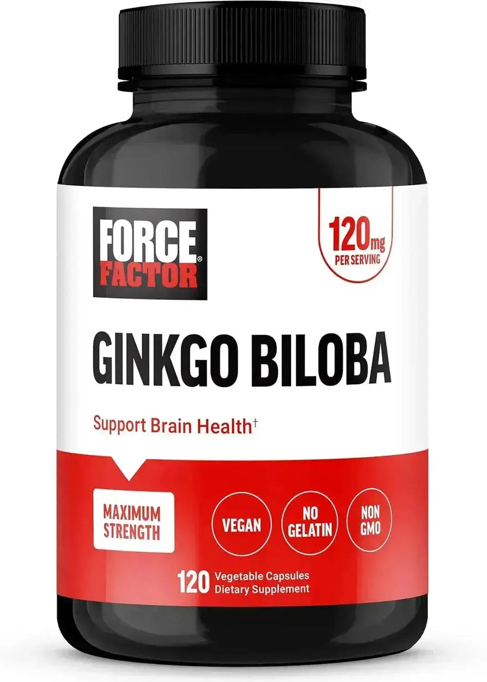 FORCE FACTOR - FORCE FACTOR Ginkgo Biloba 120Mg. 120 Capsulas - The Red Vitamin MX - Suplementos Alimenticios - {{ shop.shopifyCountryName }}