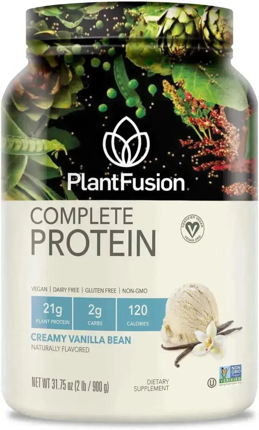 PLANTFUSION - PlantFusion Complete Vegan Protein Powder Vanilla Bean 900Gr. - The Red Vitamin MX - Suplementos Alimenticios - {{ shop.shopifyCountryName }}