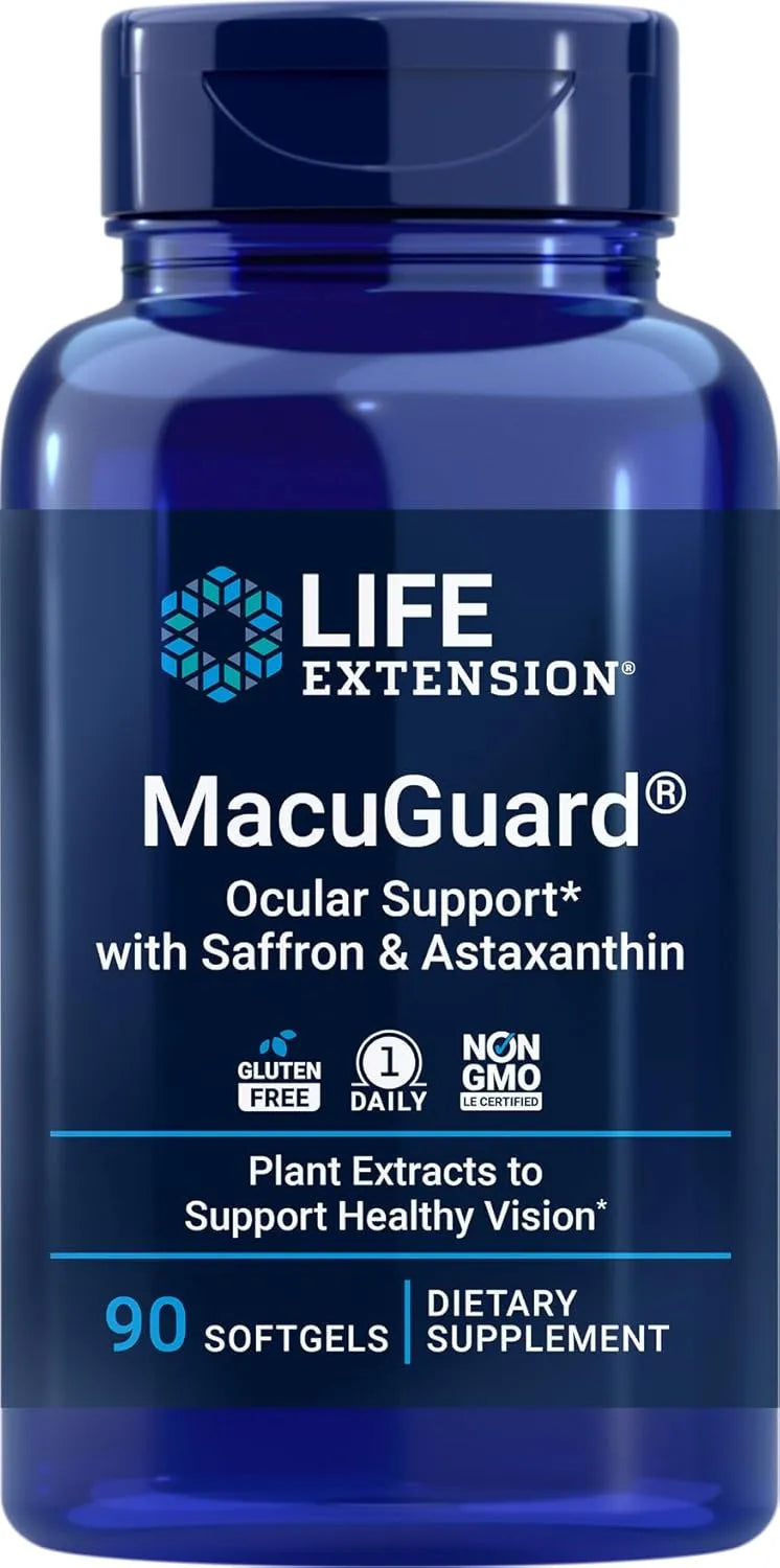 LIFE EXTENSION - Life Extension MacuGuard Ocular Support 90 Capsulas Blandas - The Red Vitamin MX - Suplementos Alimenticios - {{ shop.shopifyCountryName }}