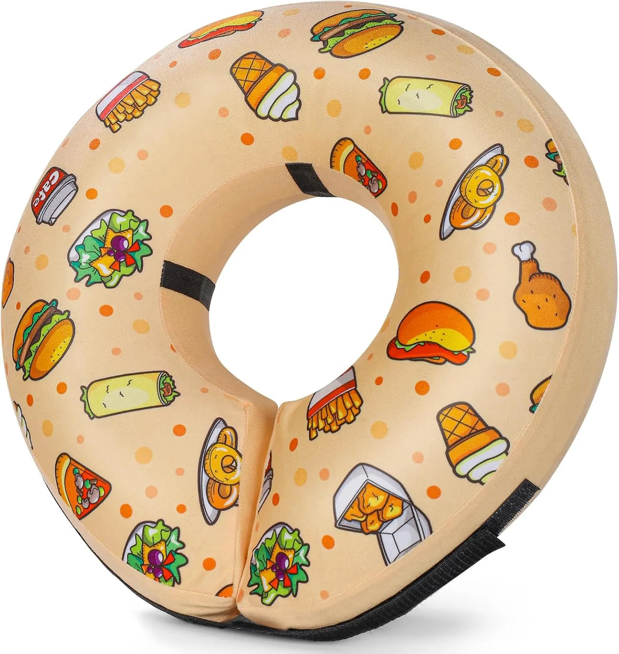 GRAND LINE - Grand Line Hamburger Inflatable Collar MEDIUM - The Red Vitamin MX - Collares y Conos De Recuperación Para Perros - {{ shop.shopifyCountryName }}