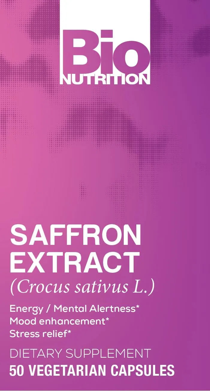 BIO NUTRITION - Bio Nutrition Saffron Extract 50 Capsulas - The Red Vitamin MX - Suplementos Alimenticios - {{ shop.shopifyCountryName }}
