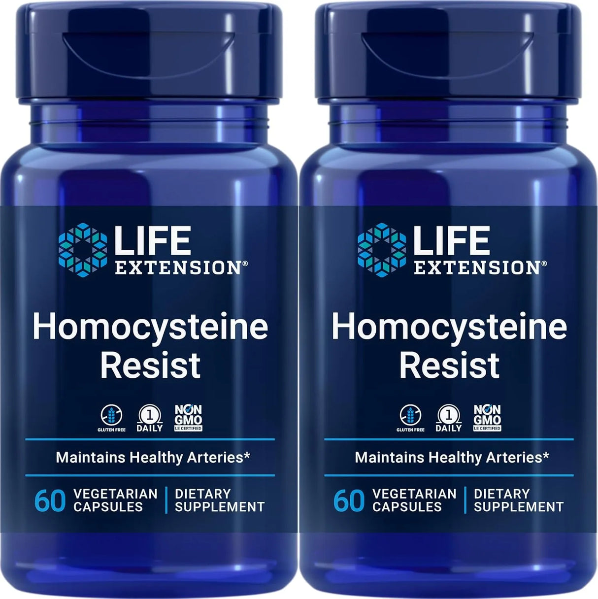 LIFE EXTENSION - Life Extension Homocysteine Resist 60 Capsulas 2 Pack - The Red Vitamin MX - Suplementos Alimenticios - {{ shop.shopifyCountryName }}