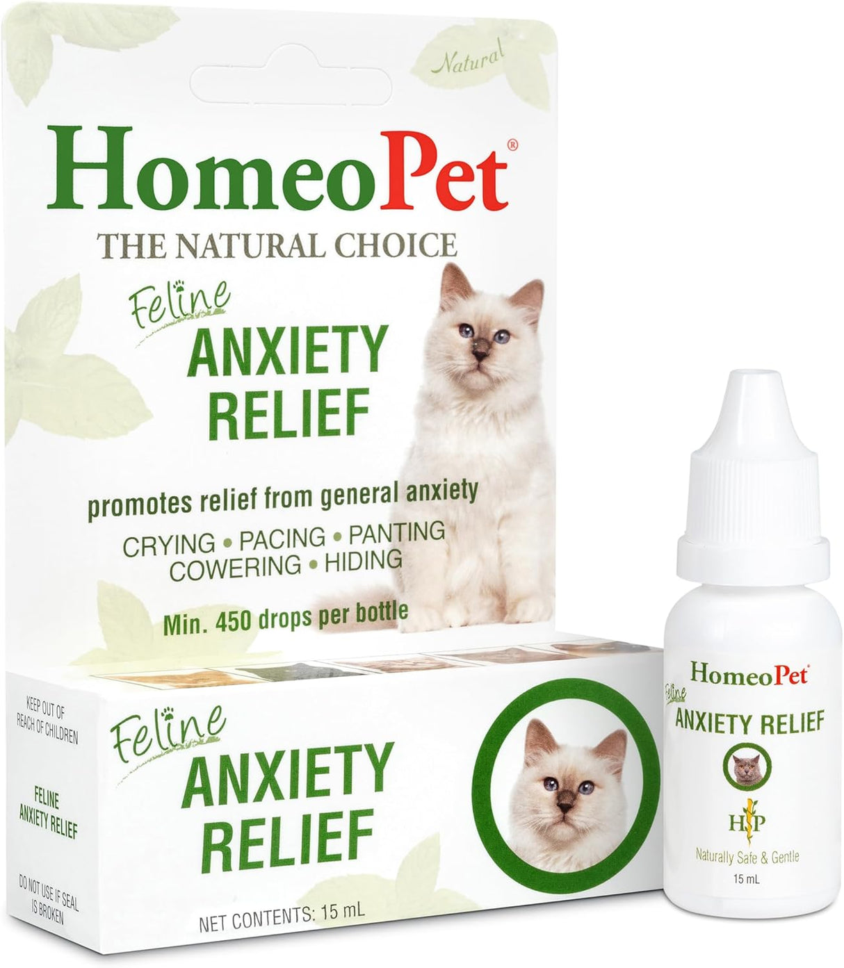 HomeoPet Feline Anxiety Relief 15Ml.
