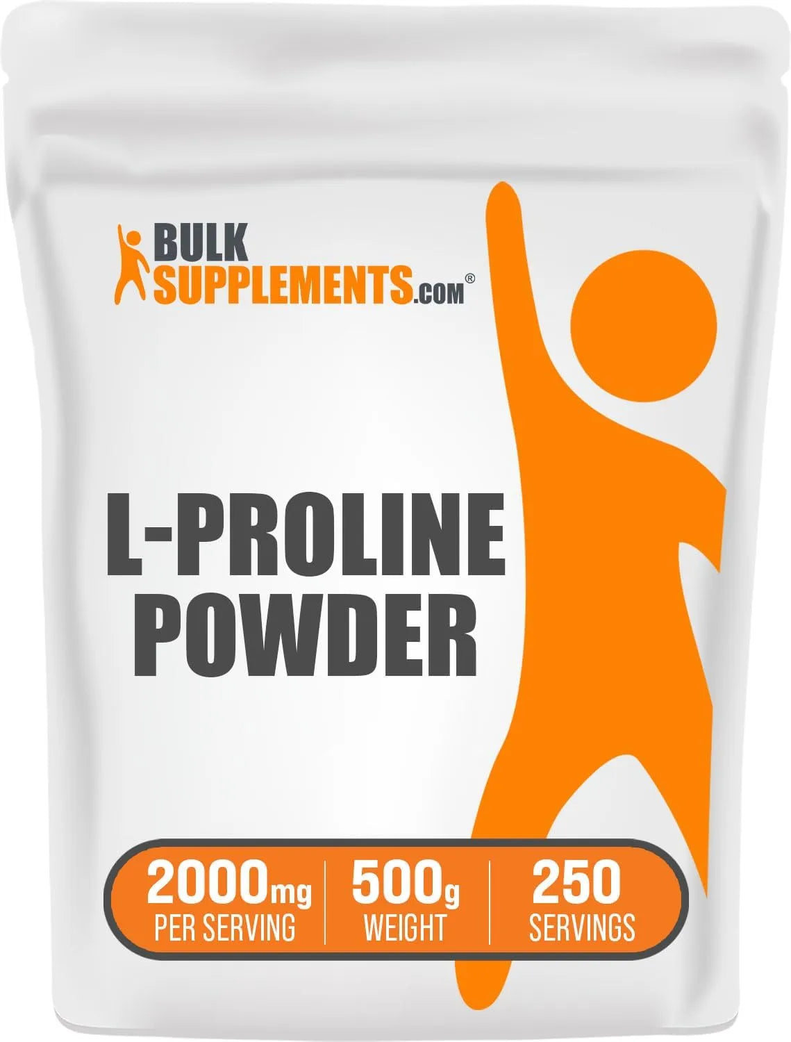 BULK SUPPLEMENTS - Bulk Supplements L-Proline Powder 500Gr. - The Red Vitamin MX - Suplementos Alimenticios - {{ shop.shopifyCountryName }}