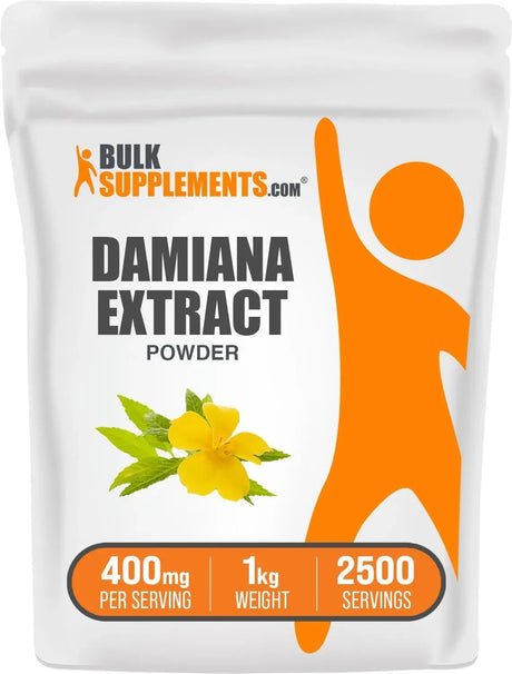 BULK SUPPLEMENTS - Bulk Supplements Damiana Extract Powder 1 Kg. - The Red Vitamin MX - Suplementos Alimenticios - {{ shop.shopifyCountryName }}