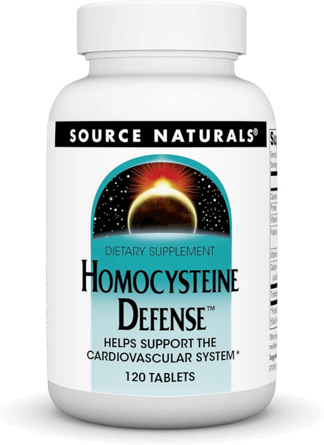 SOURCE NATURALS - Source Naturals Homocysteine Defense 120 Tabletas - The Red Vitamin MX - Suplementos Alimenticios - {{ shop.shopifyCountryName }}