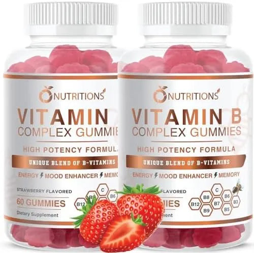 O NUTRITIONS - O NUTRITIONS Vitamin B Complex Vegan Gummies 60 Gomitas 2 Pack - The Red Vitamin MX - Suplementos Alimenticios - {{ shop.shopifyCountryName }}