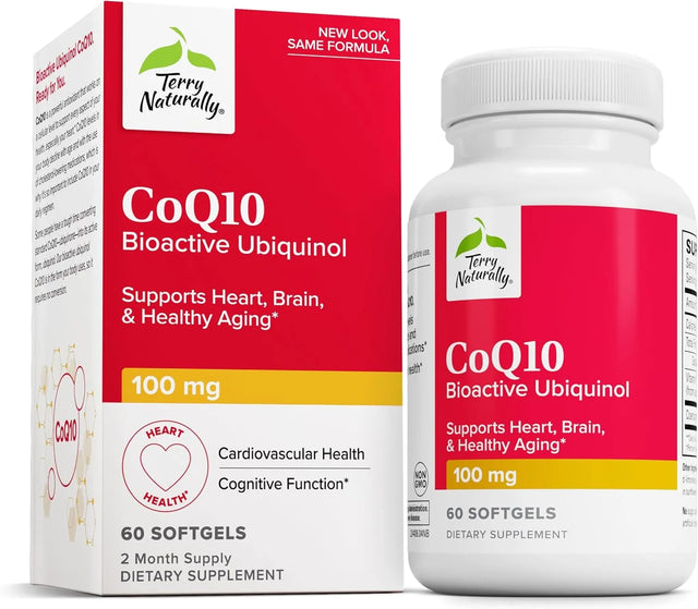 TERRY NATURALLY - Terry Naturally CoQ10 BioActive Ubiquinol 100Mg. 60 Capsulas Blandas - The Red Vitamin MX - Suplementos Alimenticios - {{ shop.shopifyCountryName }}