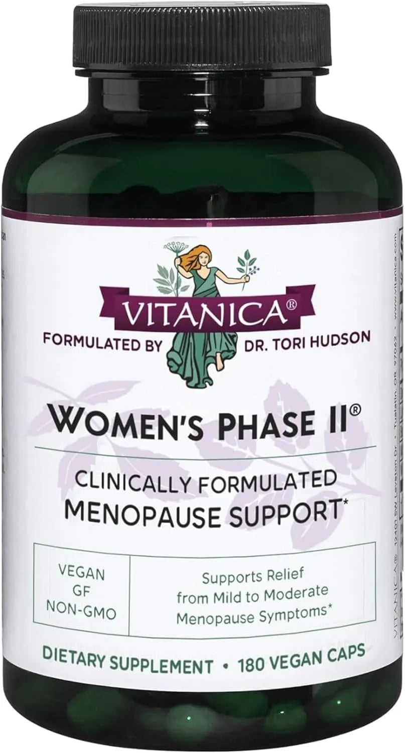 VITANICA - Vitanica Women's Phase II Menopause Support 180 Capsulas - The Red Vitamin MX - Suplementos Alimenticios - {{ shop.shopifyCountryName }}
