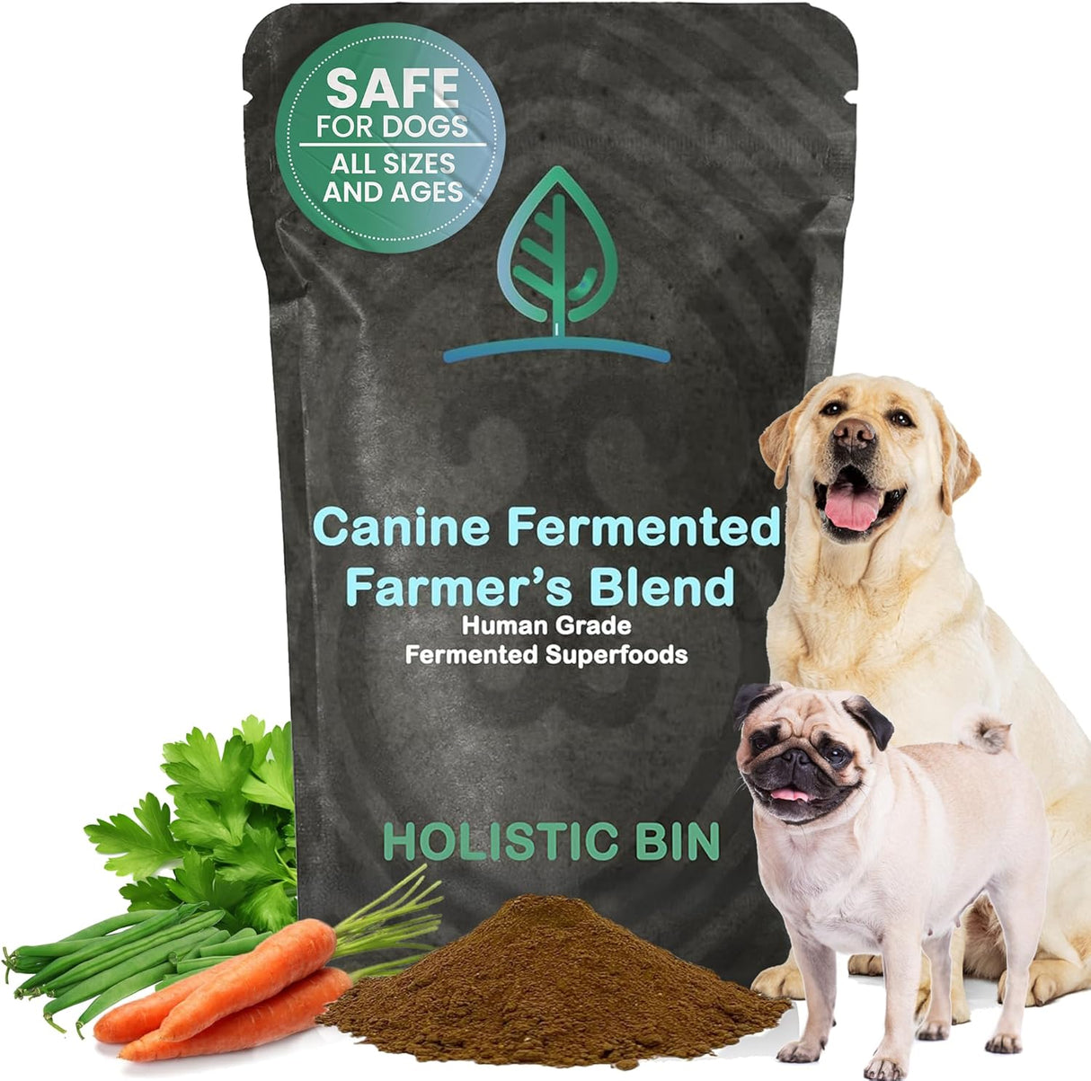 HOLISTIC BIN - HOLISTIC BIN Canine Fermented Farm Supplement Powder 50Gr. - The Red Vitamin MX - Suplementos Herbales Para Perros - {{ shop.shopifyCountryName }}