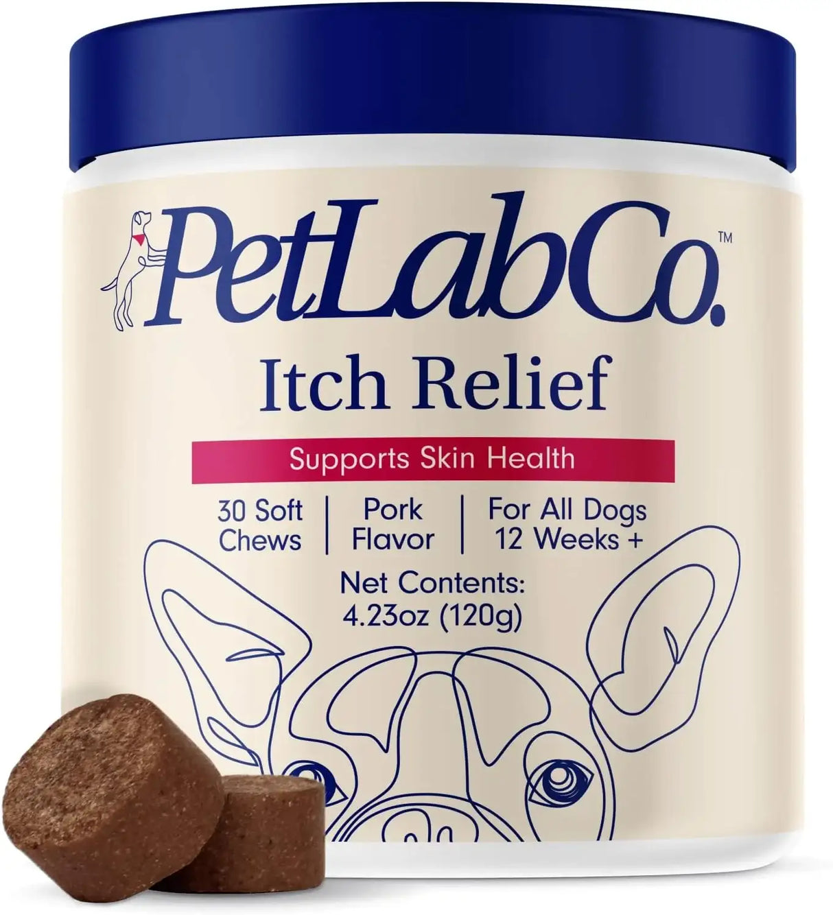 PETLAB CO. - PetLab Co. Itch Relief Chews 30 Masticables - The Red Vitamin MX - Remedios Para La Picazón De Perros - {{ shop.shopifyCountryName }}
