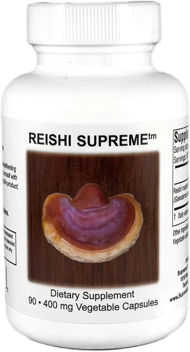 SUPREME NUTRITION - Supreme Nutrition Reishi Supreme 90 Capsulas - The Red Vitamin MX - Suplementos Alimenticios - {{ shop.shopifyCountryName }}