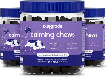 PUPGRADE - PupGrade Calming Soft Chews 60 Masticables 3 Pack - The Red Vitamin MX - Relajantes Para Perros - {{ shop.shopifyCountryName }}