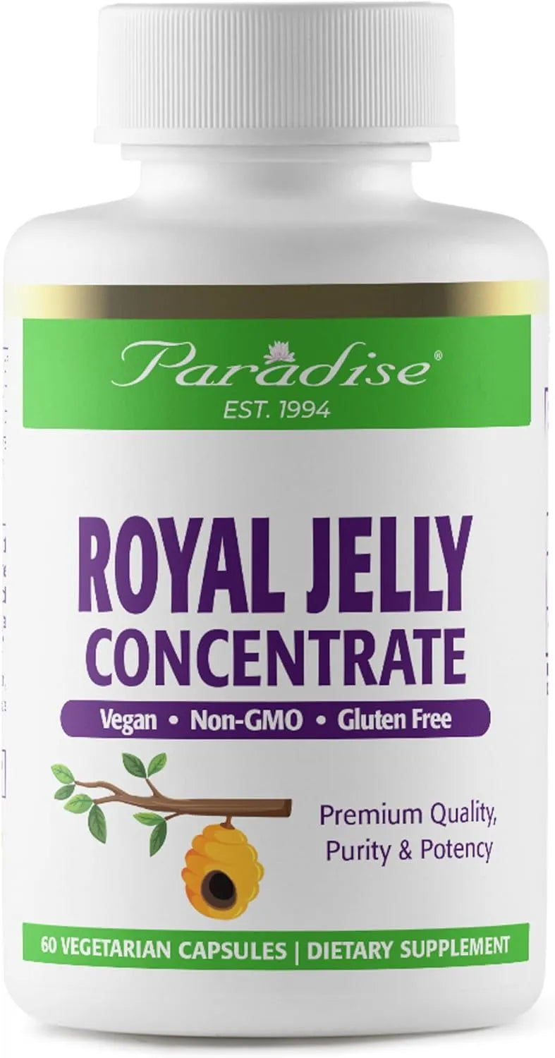 PARADISE HERBS - Paradise Herbs Royal Jelly 60 Capsulas - The Red Vitamin MX - Suplementos Alimenticios - {{ shop.shopifyCountryName }}