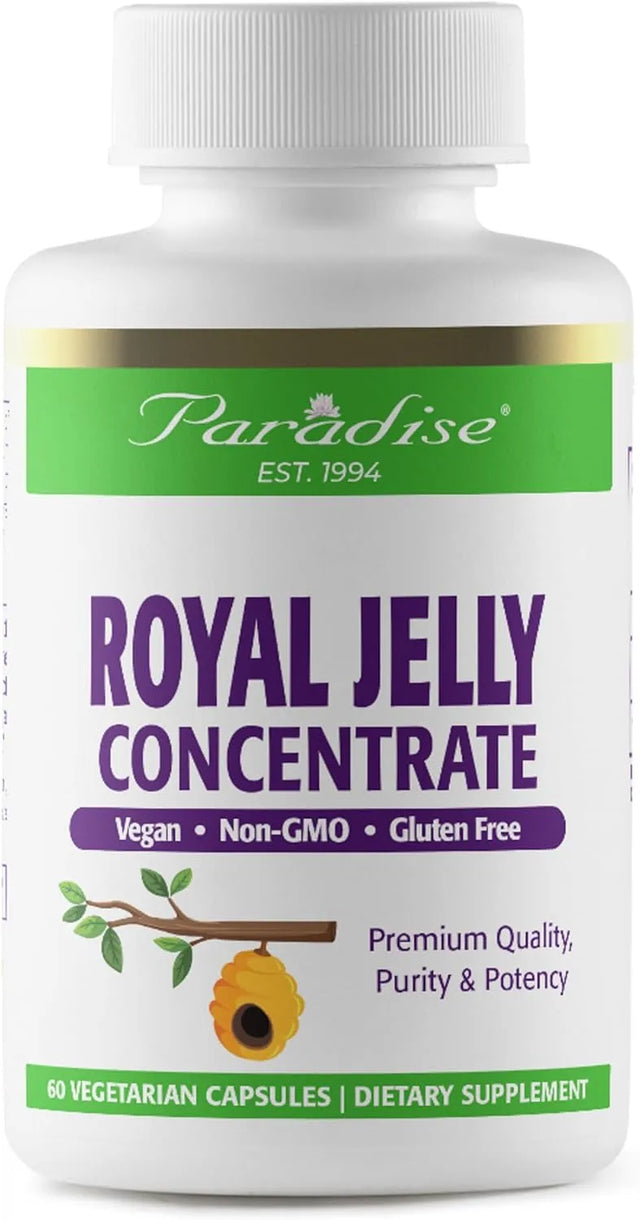 PARADISE HERBS - Paradise Herbs Royal Jelly 60 Capsulas - The Red Vitamin MX - Suplementos Alimenticios - {{ shop.shopifyCountryName }}