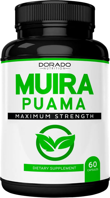 DORADO NUTRITION - DORADO NUTRITION Muira Puama Root Extract 1000Mg. 60 Capsulas - The Red Vitamin MX - Suplementos Alimenticios - {{ shop.shopifyCountryName }}