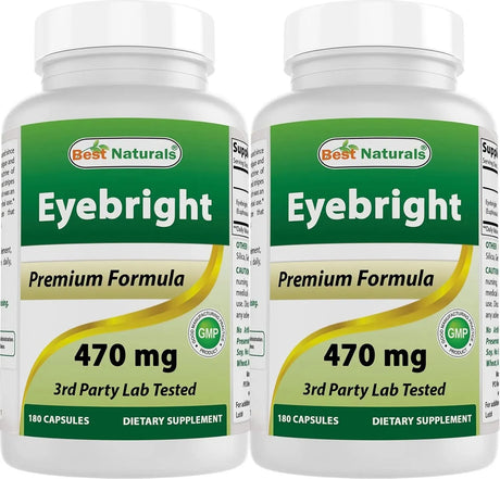 BEST NATURALS - Best Naturals Eyebright 470Mg. 180 Capsulas 2 Pack - The Red Vitamin MX - Suplementos Alimenticios - {{ shop.shopifyCountryName }}