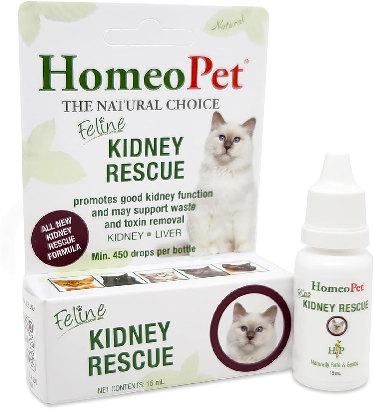 HomeoPet Feline Kidney Rescue 15Ml.