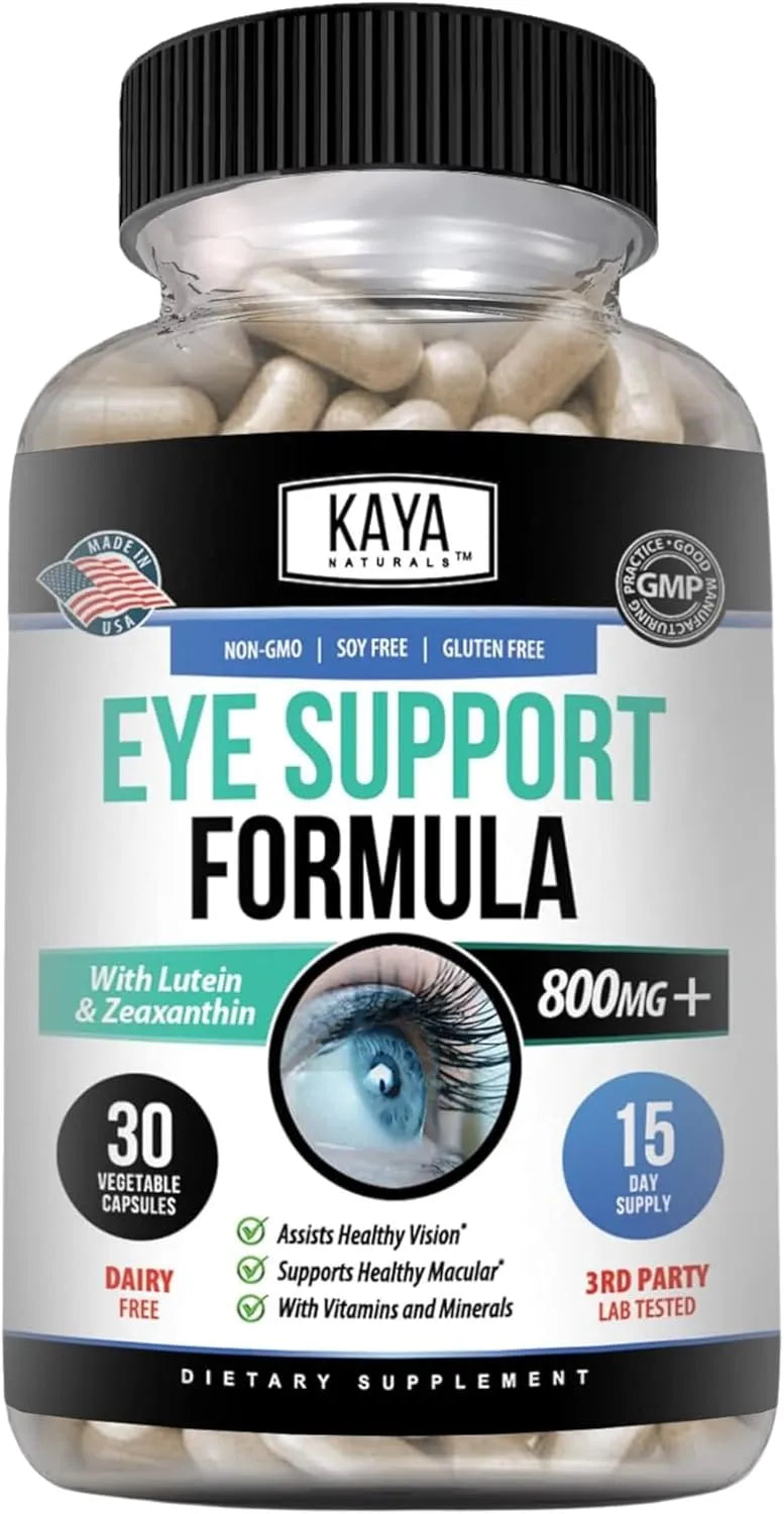 KAYA NATURALS - Kaya Naturals Eye Health 30 Capsulas - The Red Vitamin MX - Suplementos Alimenticios - {{ shop.shopifyCountryName }}