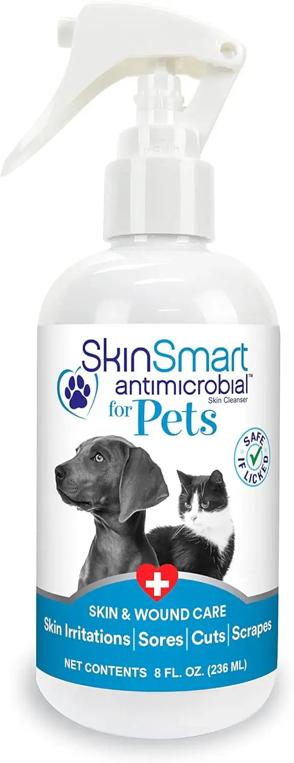 SKINSMART - SkinSmart Antimicrobial Wound Care for Pets 8 Fl.Oz. - The Red Vitamin MX - Remedios Para La Picazón De Perros - {{ shop.shopifyCountryName }}