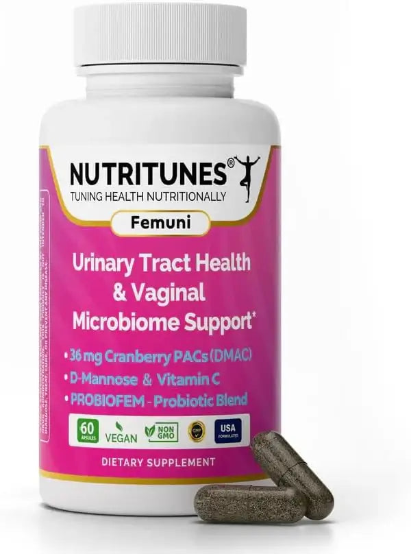 NUTRITUNES - Nutritunes Femuni UTH Urinary Tract Health 60 Capsulas - The Red Vitamin MX - Suplementos Alimenticios - {{ shop.shopifyCountryName }}