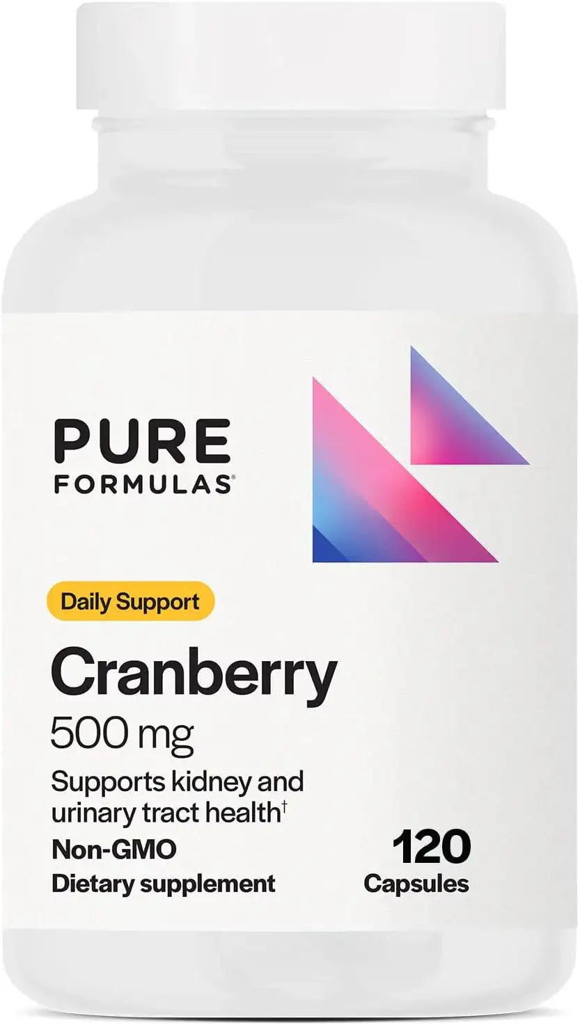 PUREFORMULAS - PureFormulas Cranberry 500Mg. 120 Capsulas - The Red Vitamin MX - Suplementos Alimenticios - {{ shop.shopifyCountryName }}