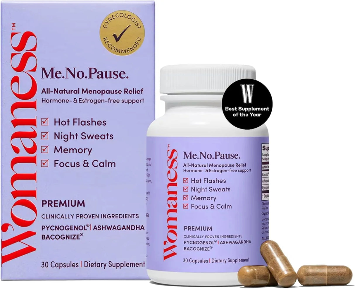 WOMANESS - Womaness Menopause Supplements for Women 30 Capsulas - The Red Vitamin MX - Suplementos Alimenticios - {{ shop.shopifyCountryName }}
