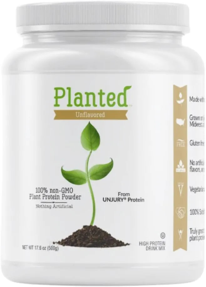 PLANTED - Planted Vegan Protein Powder Unflavored 20 Servicios 500Gr. - The Red Vitamin MX - Suplementos Alimenticios - {{ shop.shopifyCountryName }}