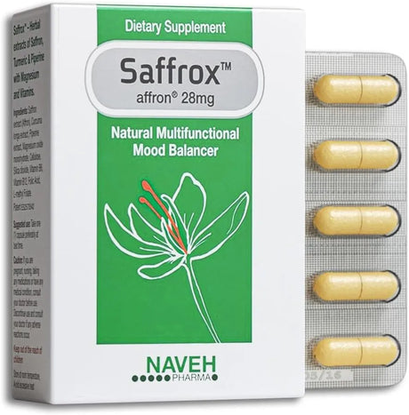 NAVEH PHARMA - NAVEH PHARMA Saffrox 30 Capsulas - The Red Vitamin MX - Suplementos Alimenticios - {{ shop.shopifyCountryName }}