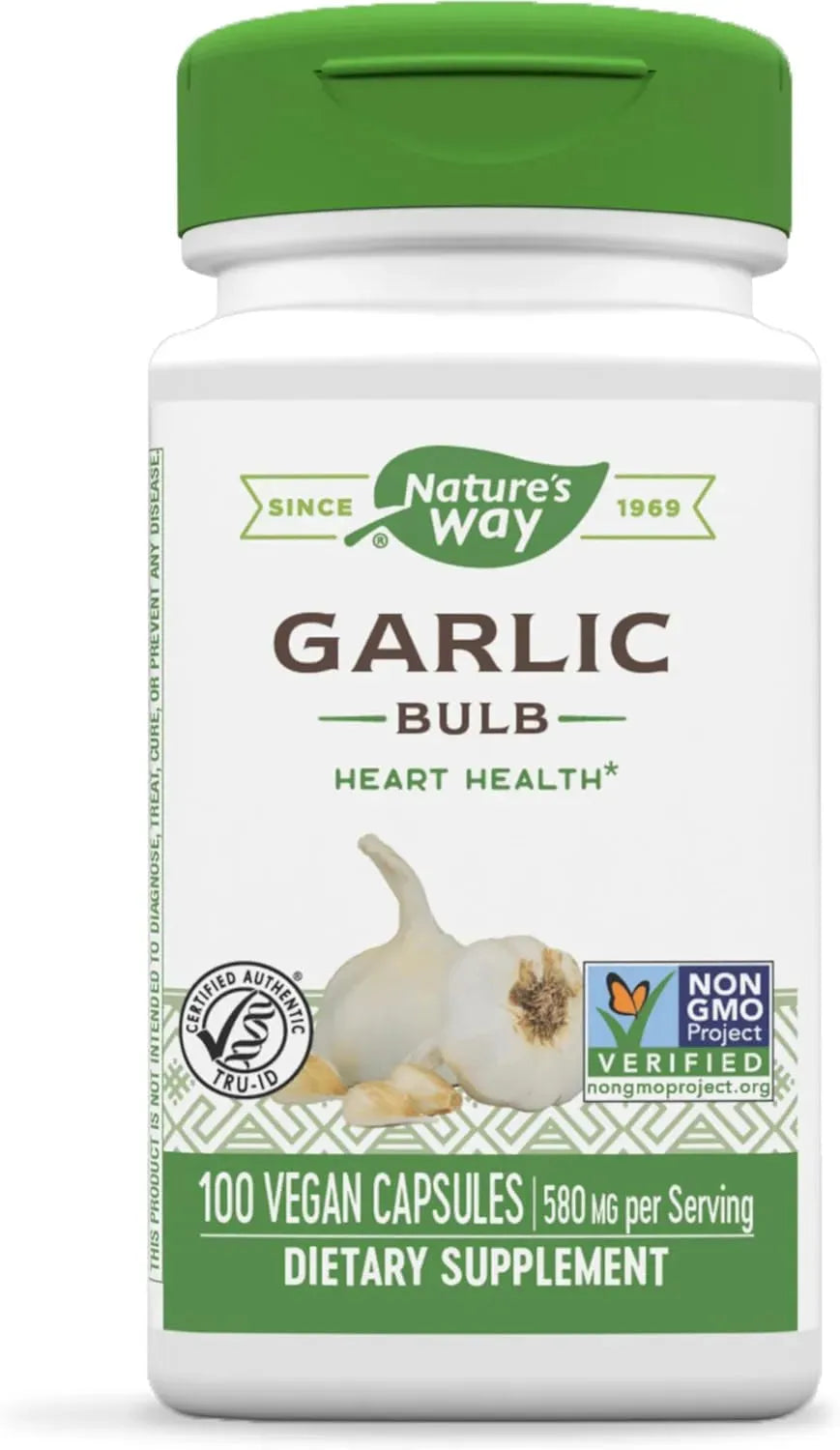 NATURE'S WAY - Nature's Way Garlic Bulb 580Mg. 100 Capsulas - The Red Vitamin MX - Suplementos Alimenticios - {{ shop.shopifyCountryName }}
