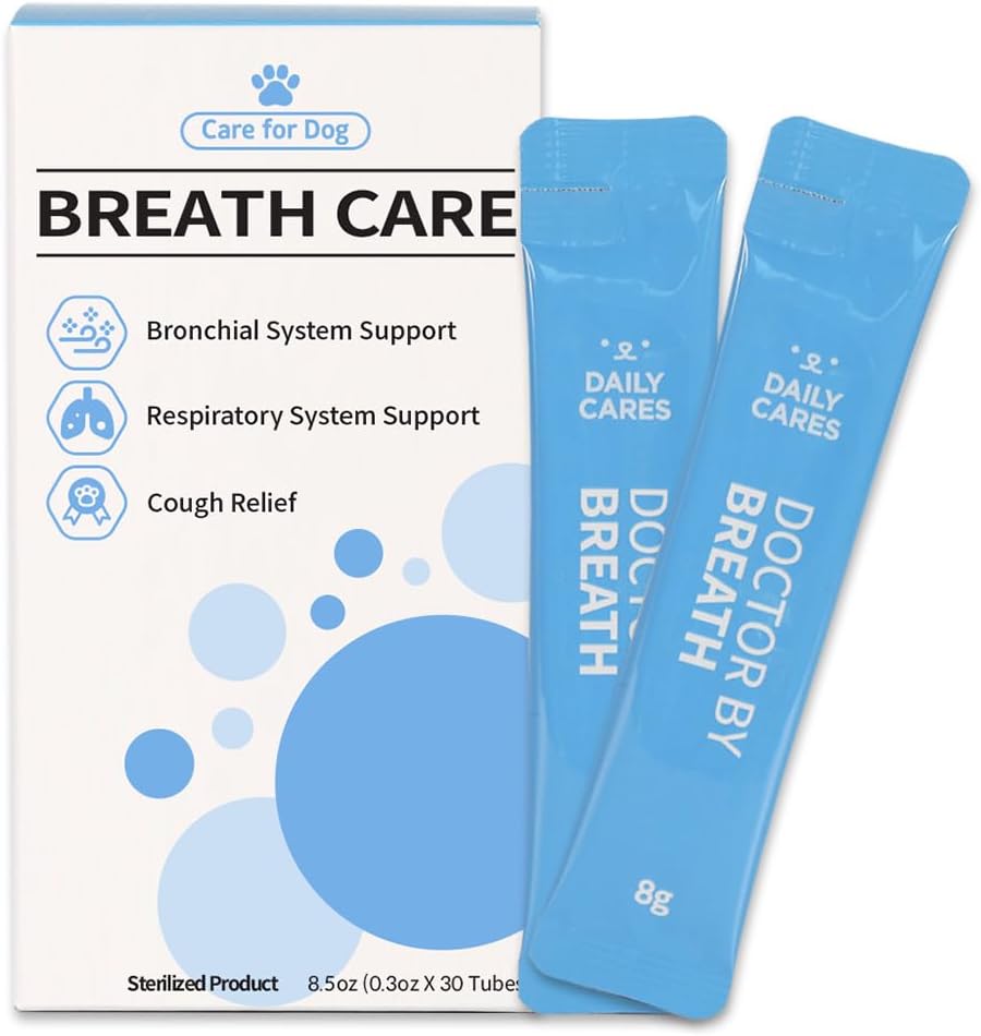 Doctor By Breath Bronchial Supplements for Dogs 30 Paquetes 2 Pack