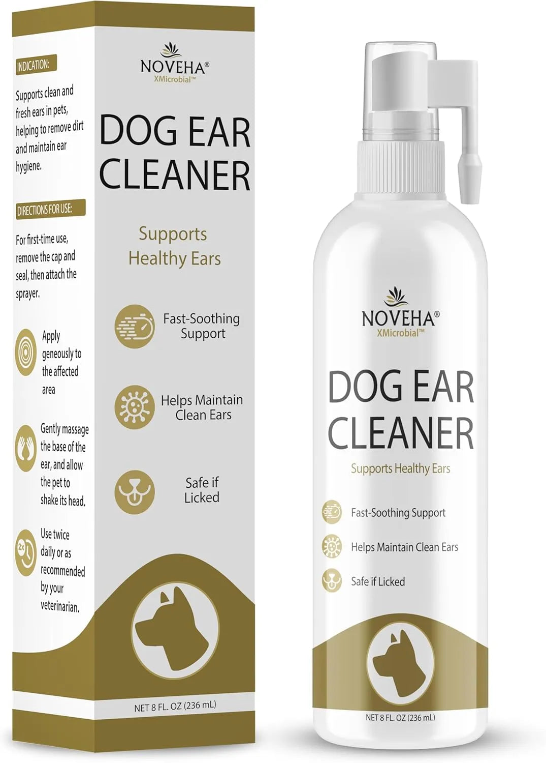 NOVEHA - NOVEHA Dog Ear Therapy 8 Fl.Oz. - The Red Vitamin MX - Cuidado Del Oído De Perros - {{ shop.shopifyCountryName }}