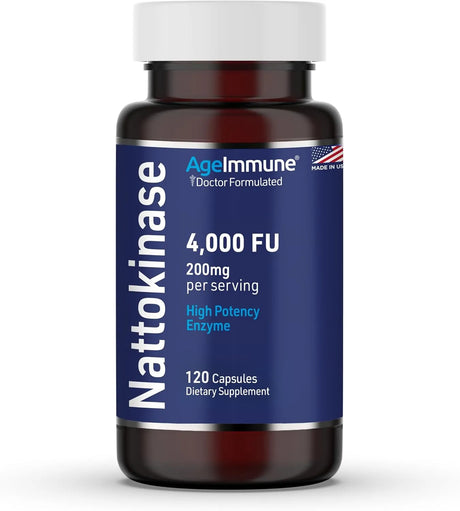 AGEIMMUNE - AgeImmune Nattokinase 4000 FU 200Mg. 120 Capsulas - The Red Vitamin MX - Suplementos Alimenticios - {{ shop.shopifyCountryName }}