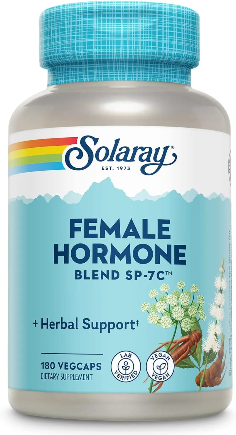 SOLARAY - SOLARAY Female Hormone Blend SP-7C 180 Capsulas - The Red Vitamin MX - Suplementos Alimenticios - {{ shop.shopifyCountryName }}