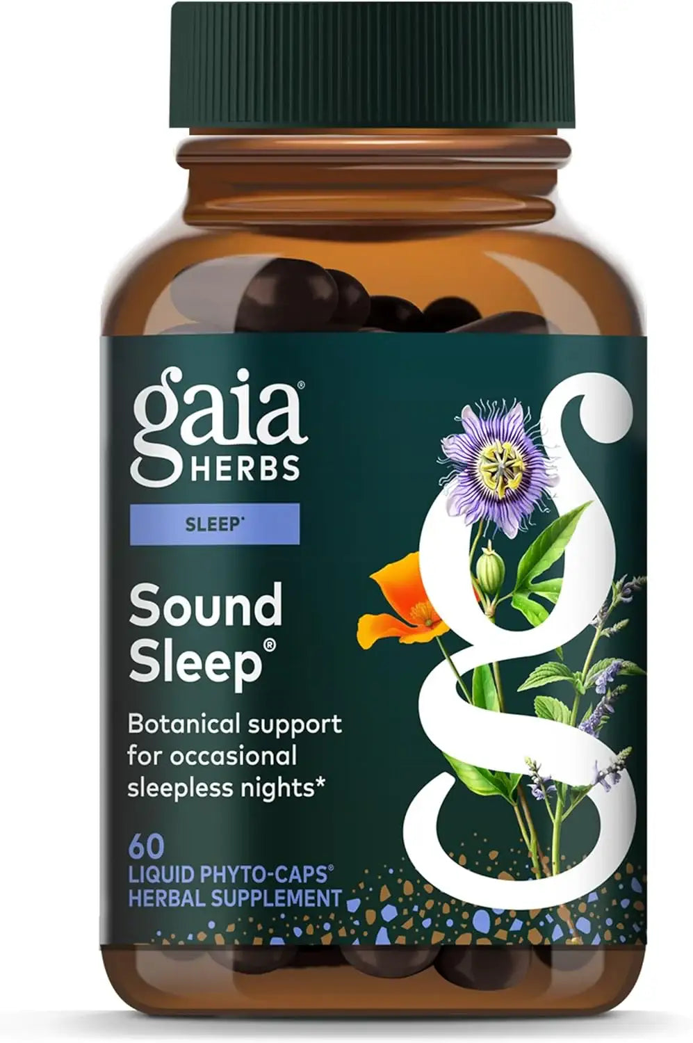 GAIA HERBS - Gaia Herbs Sound Sleep 60 Capsulas - The Red Vitamin MX - Suplementos Alimenticios - {{ shop.shopifyCountryName }}