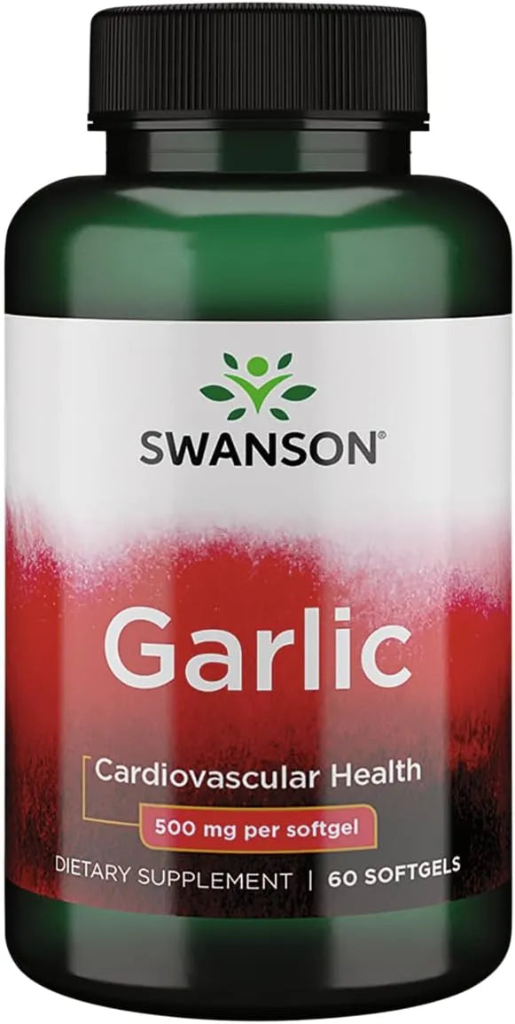SWANSON - Swanson Garlic 500Mg. 60 Capsulas Blandas - The Red Vitamin MX - Suplementos Alimenticios - {{ shop.shopifyCountryName }}
