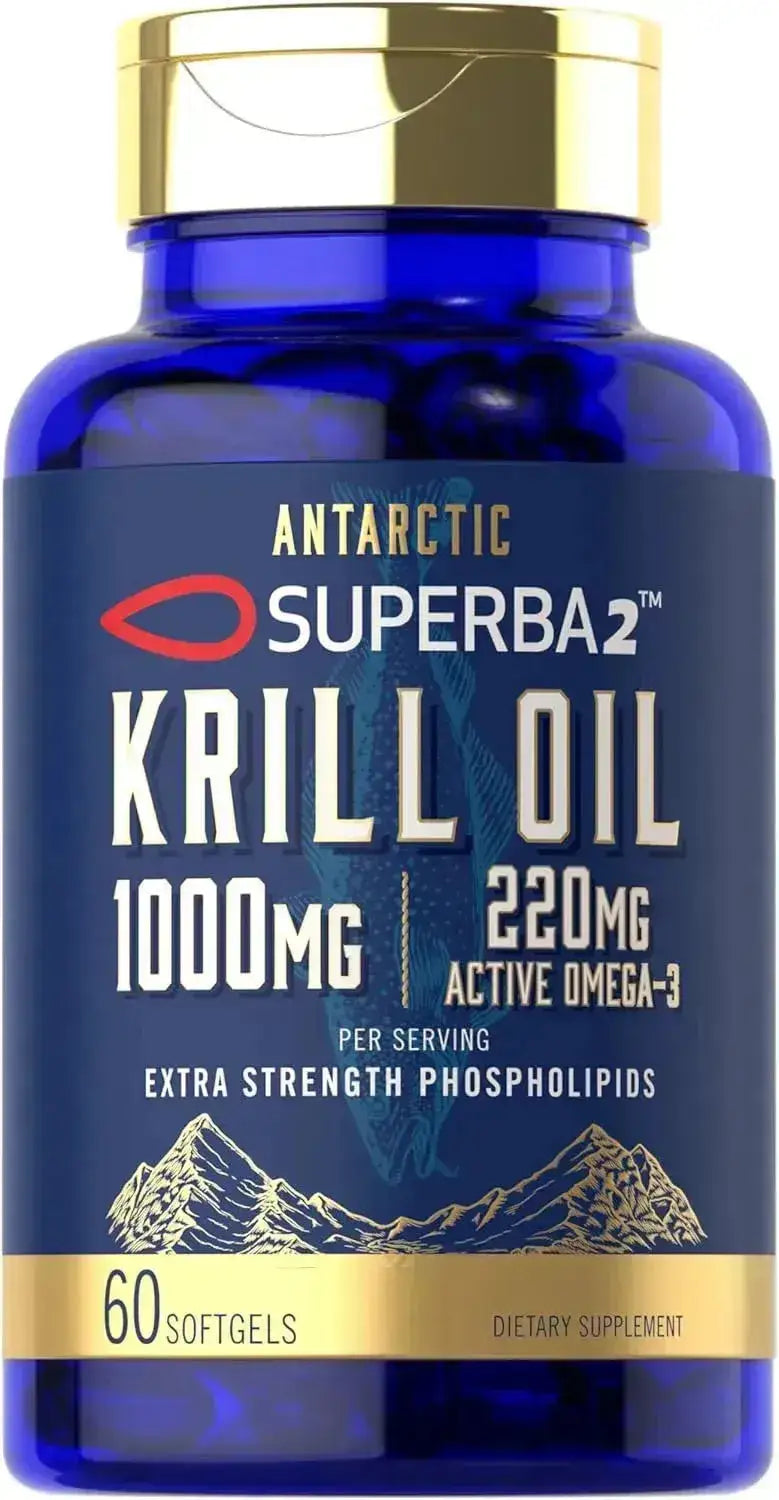 CARLYLE - Carlyle Antarctic Krill Oil 1000Mg. 60 Capsulas Blandas - The Red Vitamin MX - Suplementos Alimenticios - {{ shop.shopifyCountryName }}