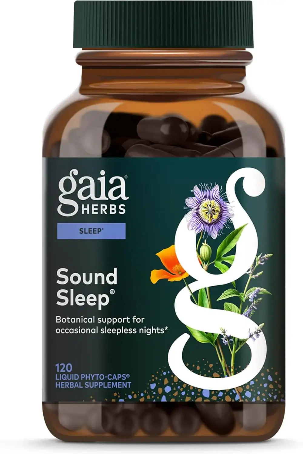 GAIA HERBS - Gaia Herbs Sound Sleep 120 Capsulas - The Red Vitamin MX - Suplementos Alimenticios - {{ shop.shopifyCountryName }}