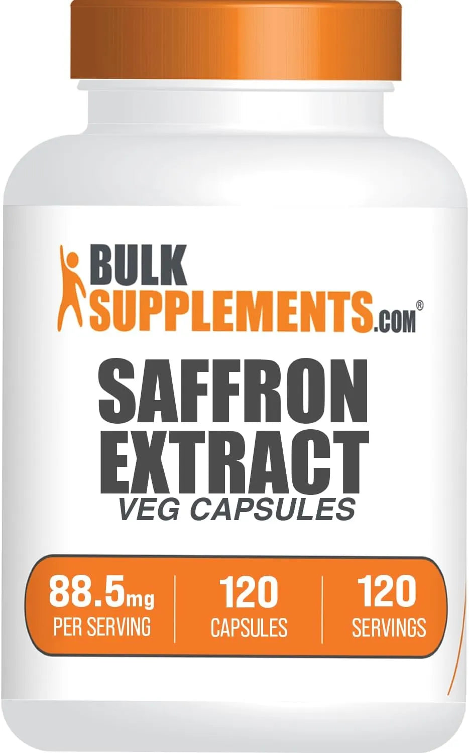 BULK SUPPLEMENTS - Bulk Supplements Saffron Extract 88.5Mg. 120 Capsulas - The Red Vitamin MX - Suplementos Alimenticios - {{ shop.shopifyCountryName }}