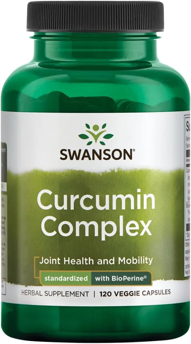 SWANSON - Swanson Curcumin Complex 120 Capsulas - The Red Vitamin MX - Suplementos Alimenticios - {{ shop.shopifyCountryName }}