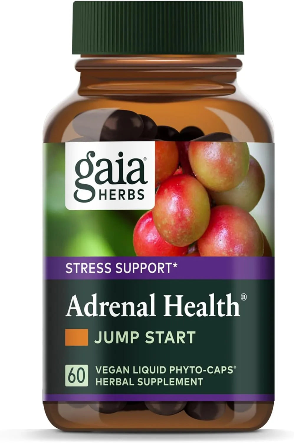GAIA HERBS - Gaia Herbs Adrenal Health Jump Start 60 Capsulas - The Red Vitamin MX - Suplementos Alimenticios - {{ shop.shopifyCountryName }}