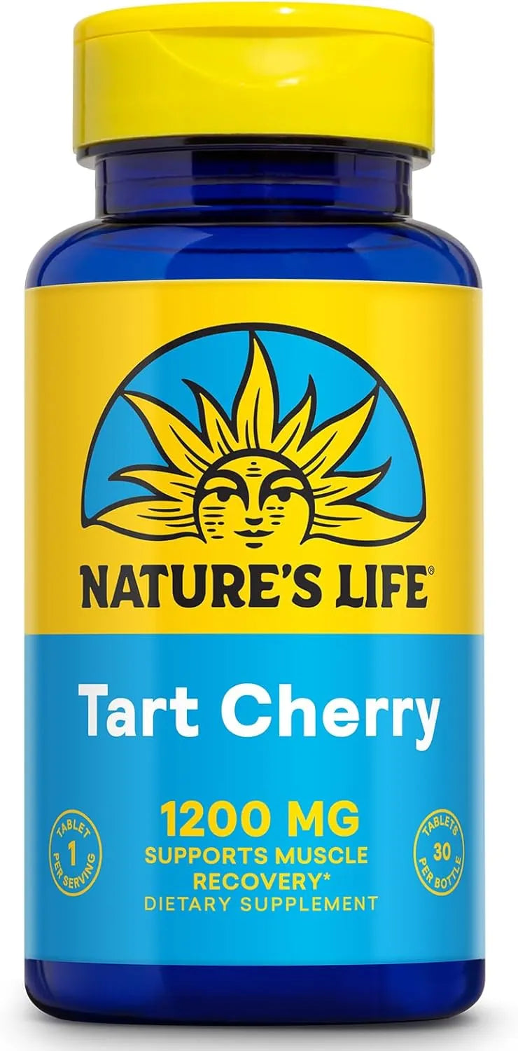 NATURE'S LIFE - NATURE'S LIFE Tart Cherry 1200Mg. 30 Tabletas - The Red Vitamin MX - Suplementos Alimenticios - {{ shop.shopifyCountryName }}