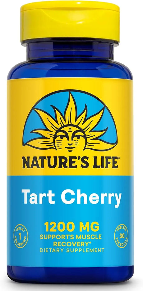 NATURE'S LIFE - NATURE'S LIFE Tart Cherry 1200Mg. 30 Tabletas - The Red Vitamin MX - Suplementos Alimenticios - {{ shop.shopifyCountryName }}