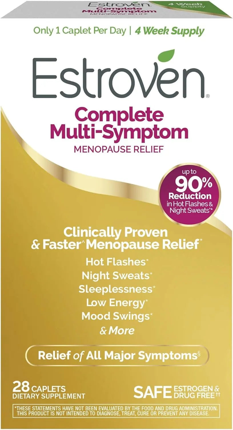 ESTROVEN - Estroven Complete Multi-Symptom Menopause Supplement for Women 28 Tabletas - The Red Vitamin MX - Suplementos Alimenticios - {{ shop.shopifyCountryName }}