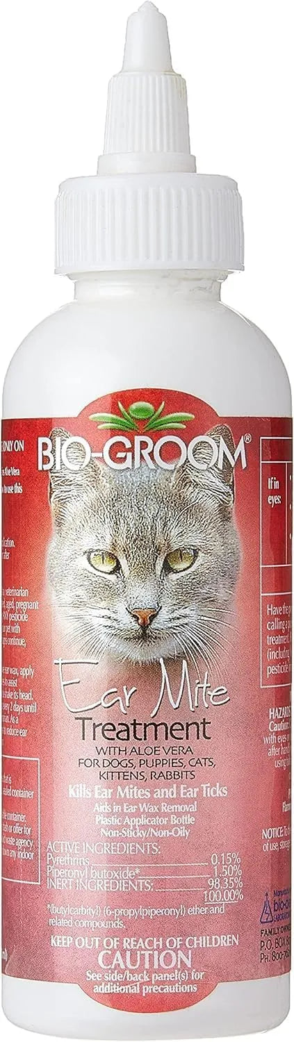 BIO GROOM - Bio-Groom Ear Mite Treatment Dog Ear Infection 4 Fl.Oz. - The Red Vitamin MX - Cuidado Del Oído De Perros - {{ shop.shopifyCountryName }}