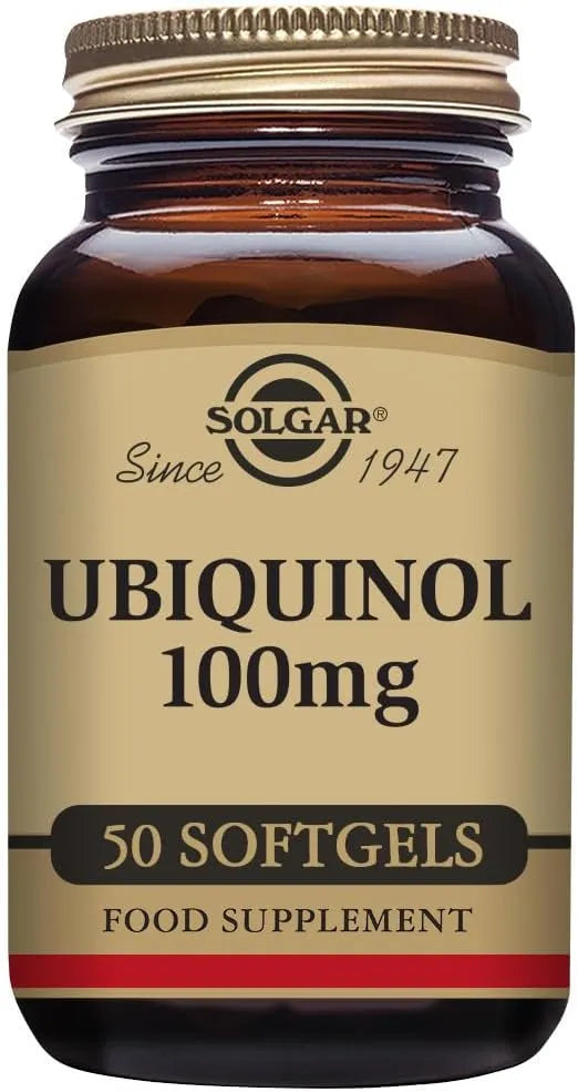 SOLGAR - Solgar Ubiquinol 100Mg. 50 Capsulas Blandas - The Red Vitamin MX - Suplementos Alimenticios - {{ shop.shopifyCountryName }}