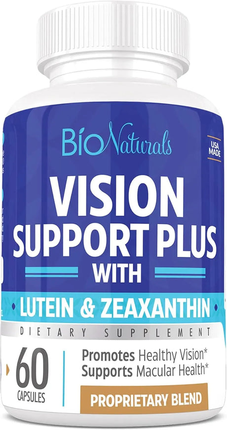 BIO NATURALS - Bio Naturals Eye Vitamin Supplement with Lutein Zeaxanthin 60 Capsulas - The Red Vitamin MX - Suplementos Alimenticios - {{ shop.shopifyCountryName }}